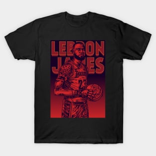 Lebron James Pop Art T-Shirt